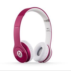 Beats Solo HD Wired On-Ear Headphone- Pink